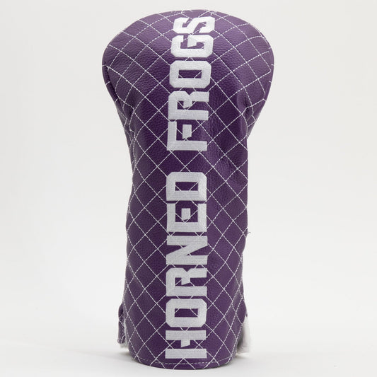 Team Golf TCU DR/FW Quilted Headcovers - Team Golf USA