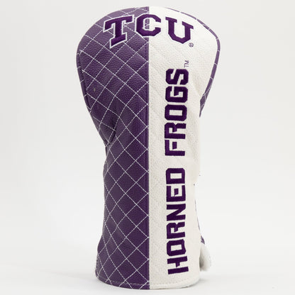 Team Golf TCU DR/FW Quilted Headcovers - Team Golf USA
