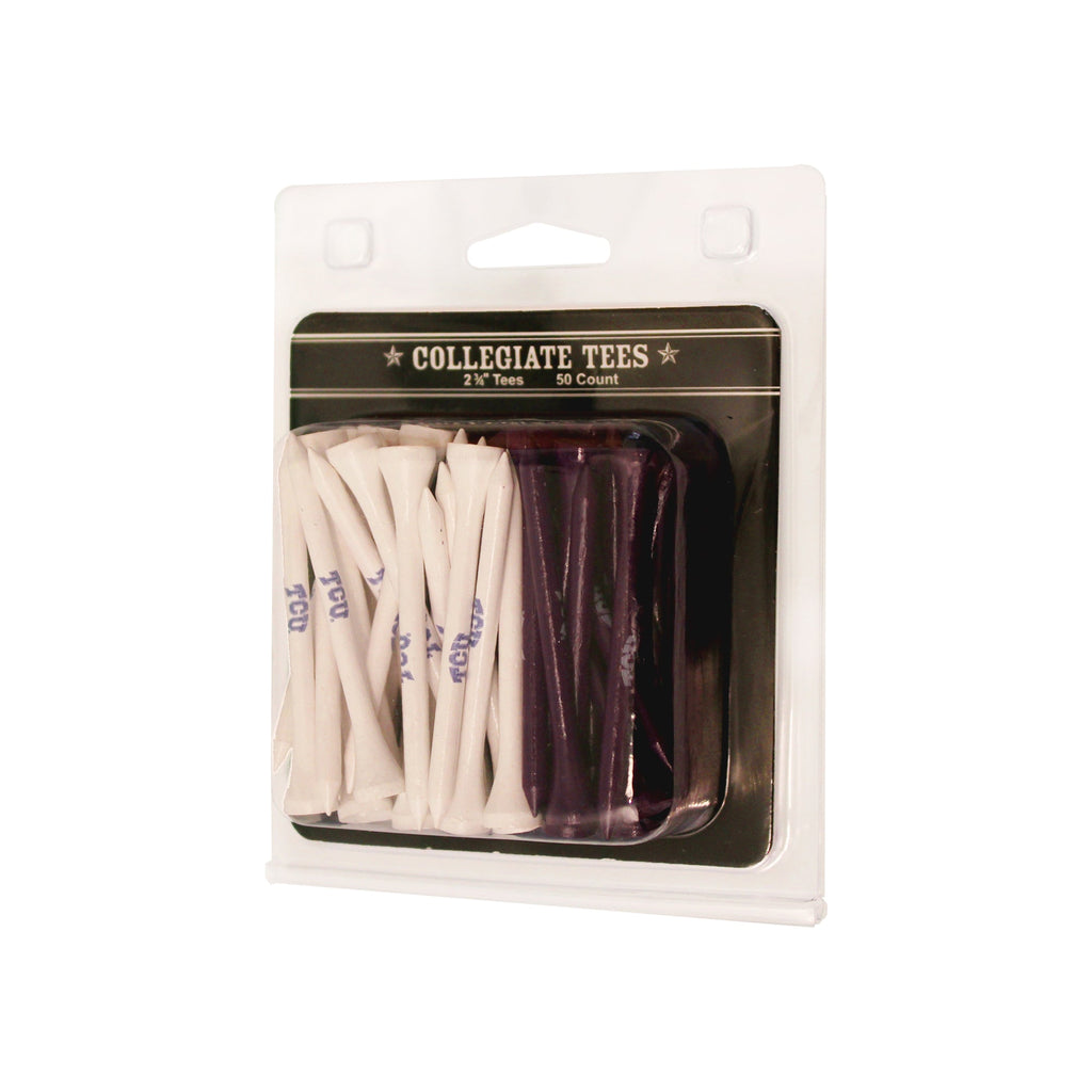 Team Golf TCU Golf Tees - 50 Tee Pack - 