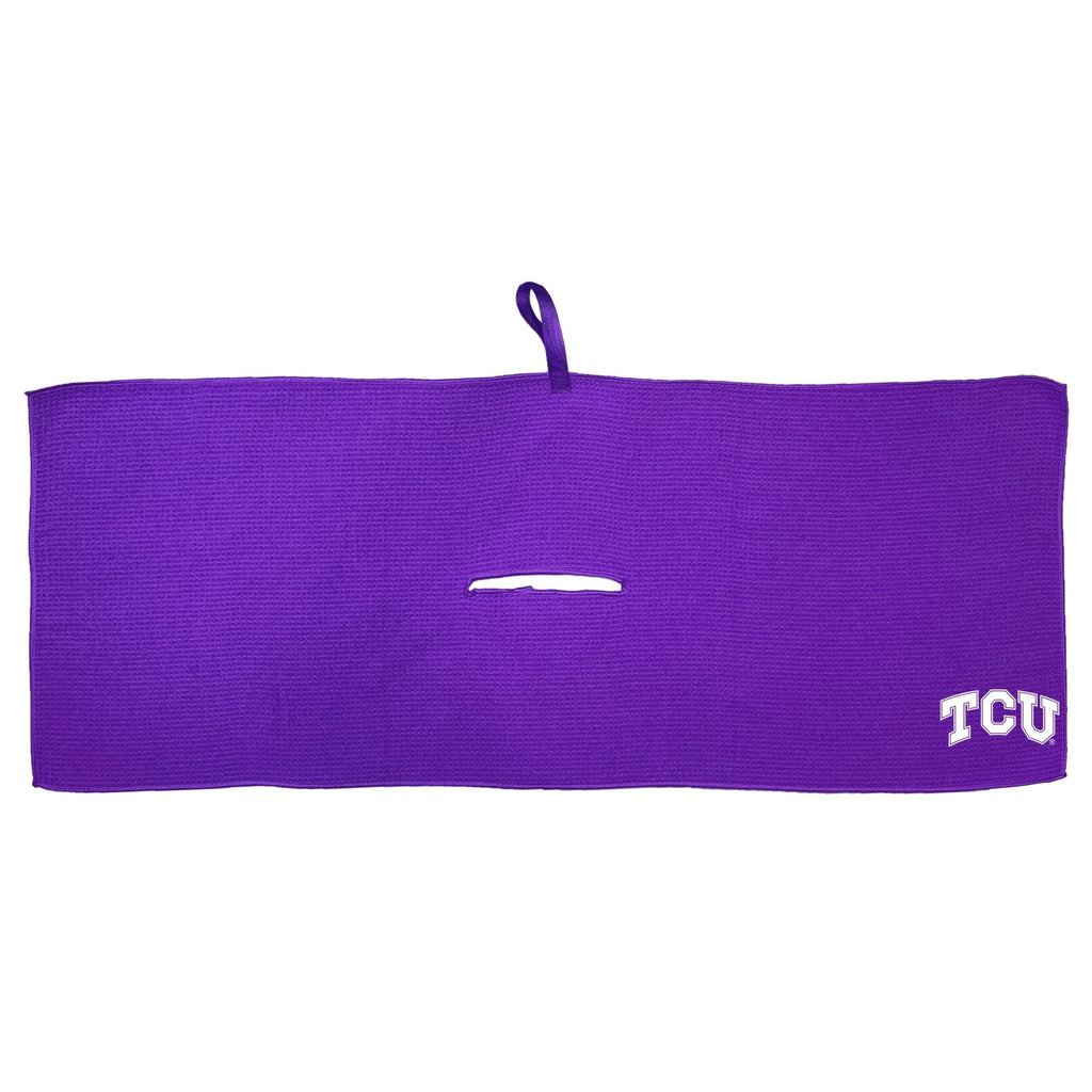 Team Golf TCU Golf Towels - Microfiber 16x40 Color - 