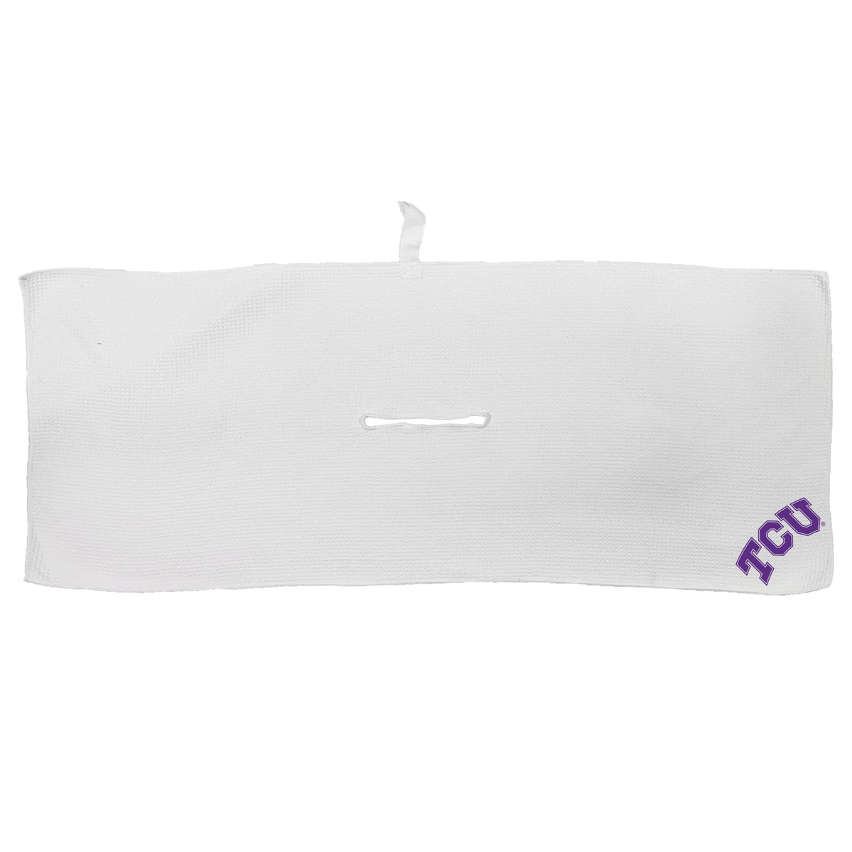 Team Golf TCU Golf Towels - Microfiber 16X40 White - 