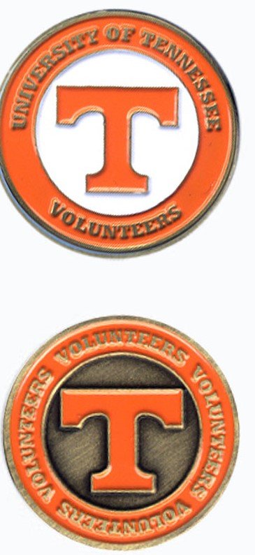 Team Golf Tennessee Ball Markers - Ball Marker - 