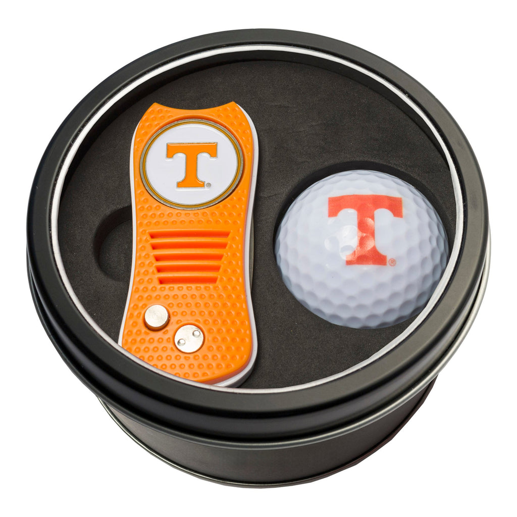 Team Golf Tennessee Golf Gift Sets - Tin - Divot Tool & Golf Ball - 