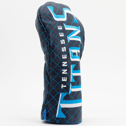 Team Golf Tennessee Titans DR/FW Quilted Headcovers - Team Golf USA