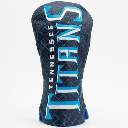 Team Golf Tennessee Titans DR/FW Quilted Headcovers - Team Golf USA