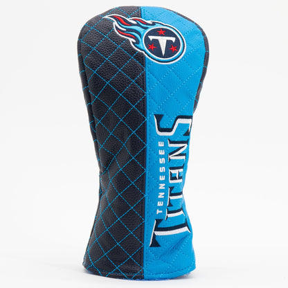 Team Golf Tennessee Titans DR/FW Quilted Headcovers - Team Golf USA