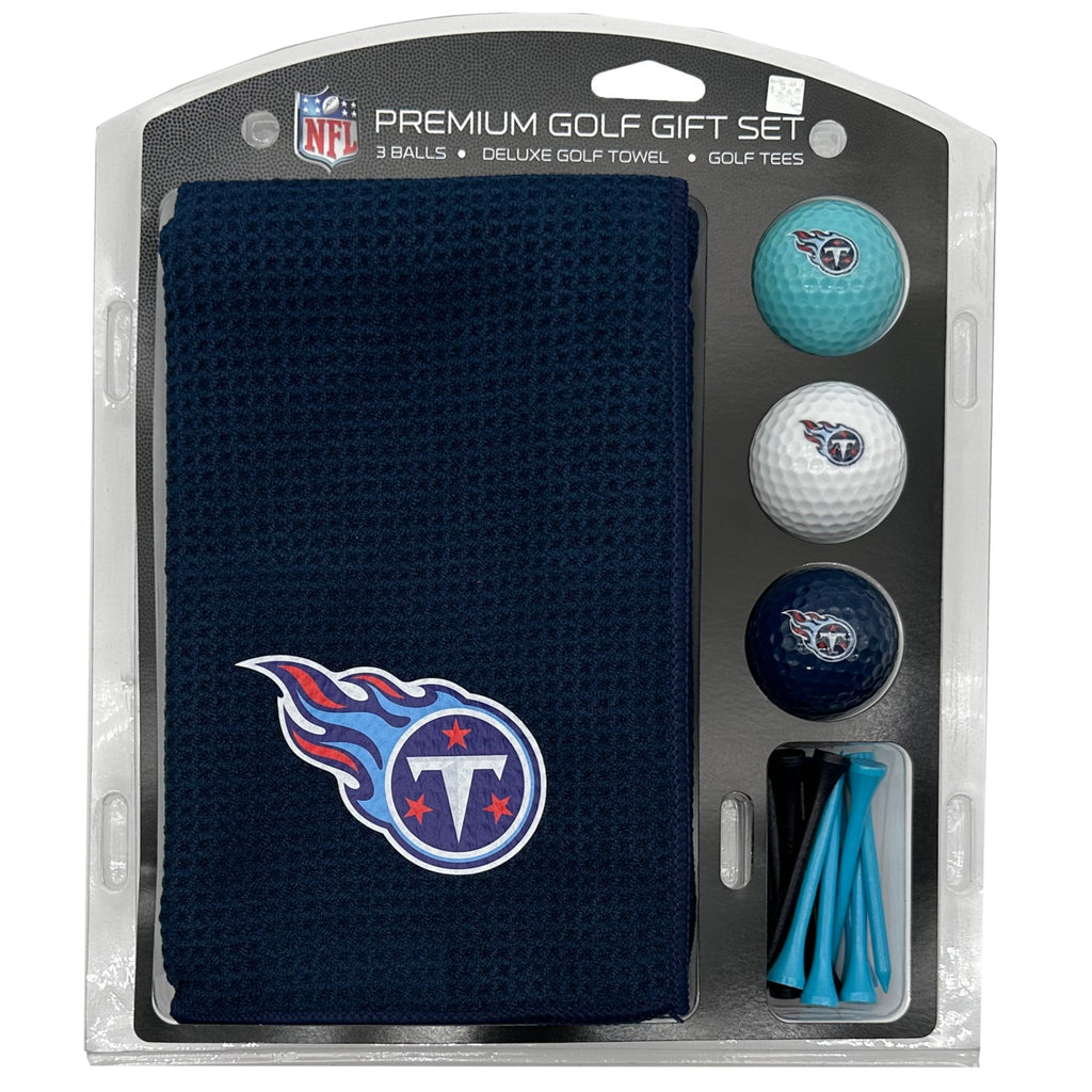 Team Golf Tennessee Titans Golf Gift Sets - Microfiber Towel Gift Set-Color -