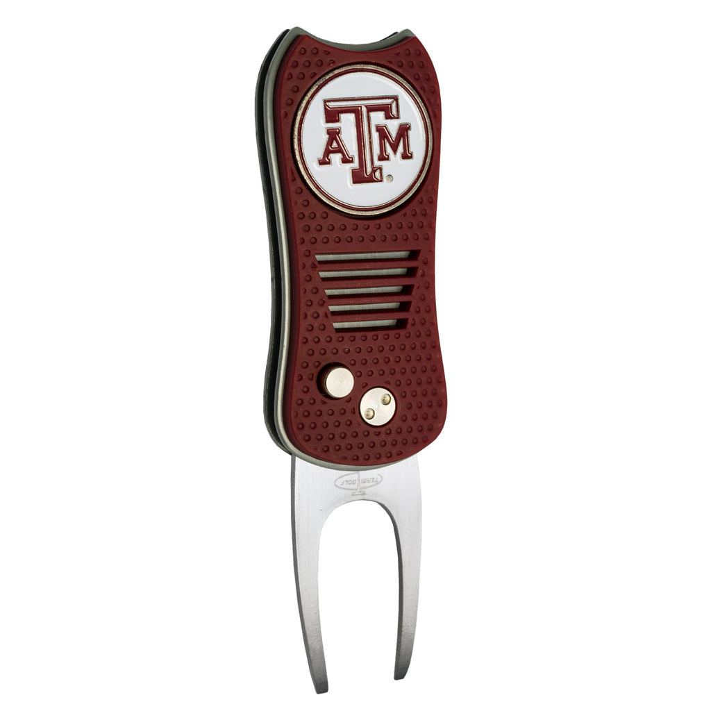 Team Golf Texas A&M Divot Tools - Switchblade Divot Tool - 