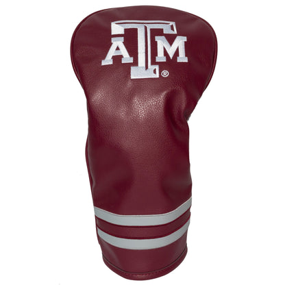 Team Golf Texas A&M DR/FW Headcovers - Vintage Driver HC - Embroidered