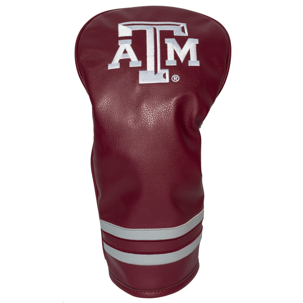 Team Golf Texas A&M DR/FW Headcovers - Vintage Driver HC - Embroidered