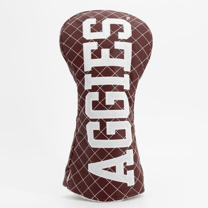 Team Golf Texas A&M DR/FW Quilted Headcovers - Team Golf USA