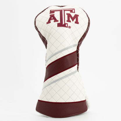Team Golf Texas A&M DR/FW Quilted Headcovers - Team Golf USA