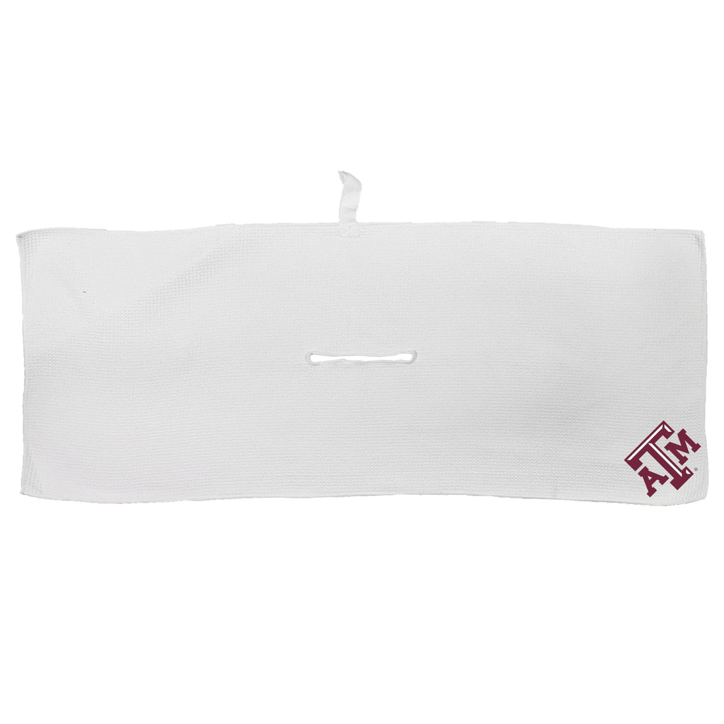 Team Golf Texas A&M Golf Towels - Microfiber 16X40 White - 