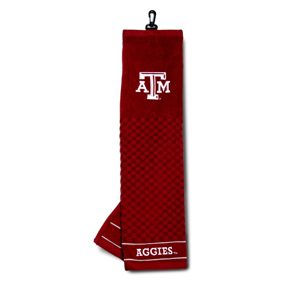Team Golf Texas A&M Golf Towels - Tri - Fold 16x22 - 