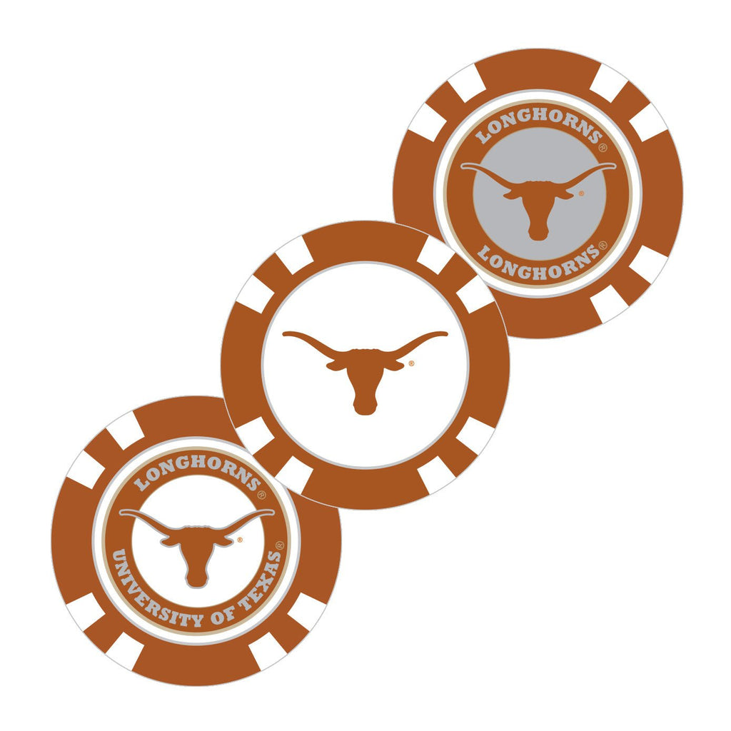 Team Golf Texas Ball Markers - Golf Chip Marker - 