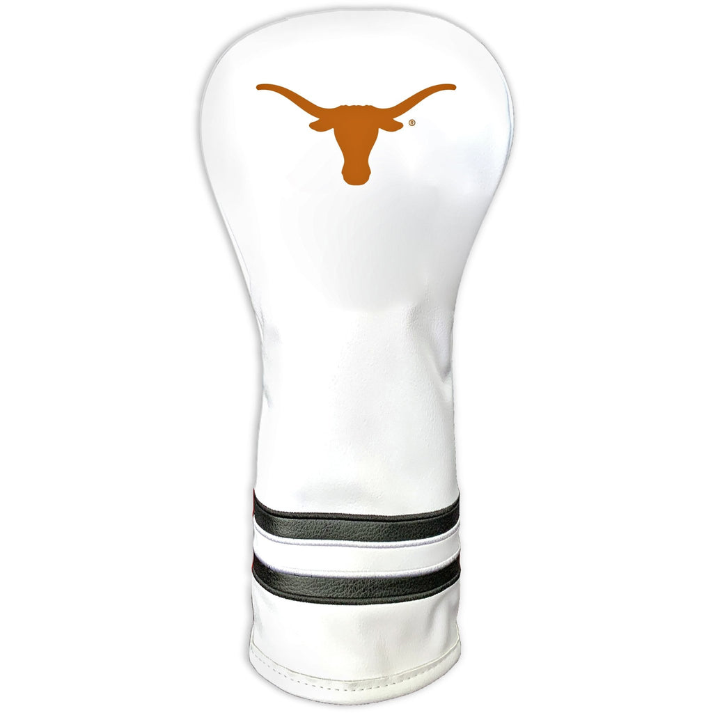 Team Golf Texas DR/FW Headcovers - Fairway HC - Printed White