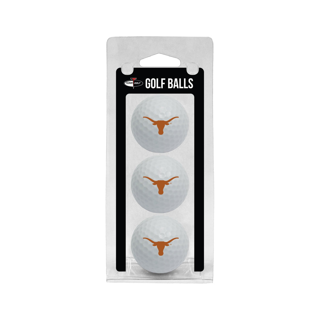 Team Golf Texas Golf Balls - 3 Pack - White