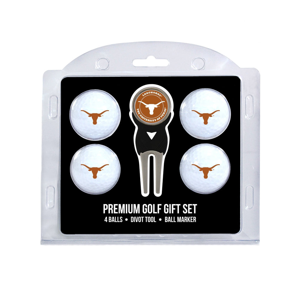 Team Golf Texas Golf Gift Sets - 4 Ball Gift Set - 