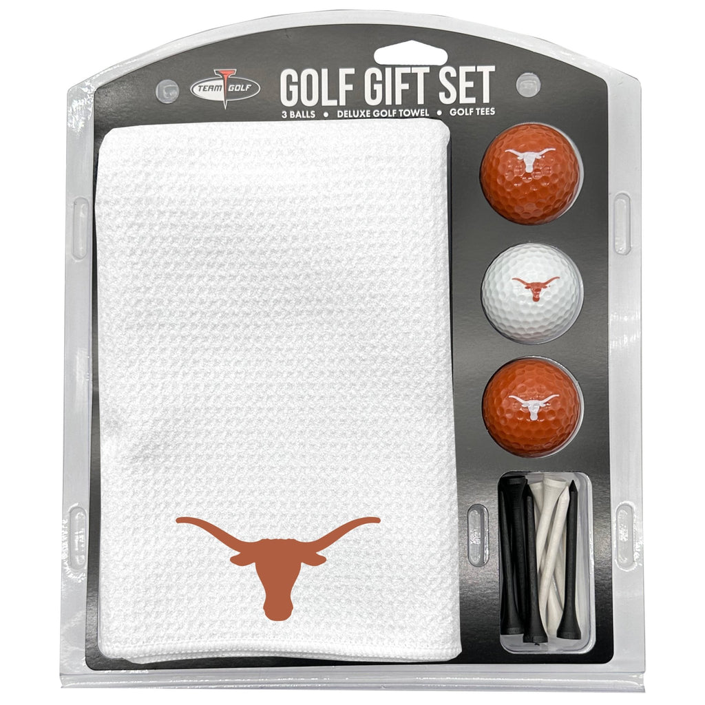 Team Golf Texas Golf Gift Sets - Microfiber Towel Gift Set - White - 