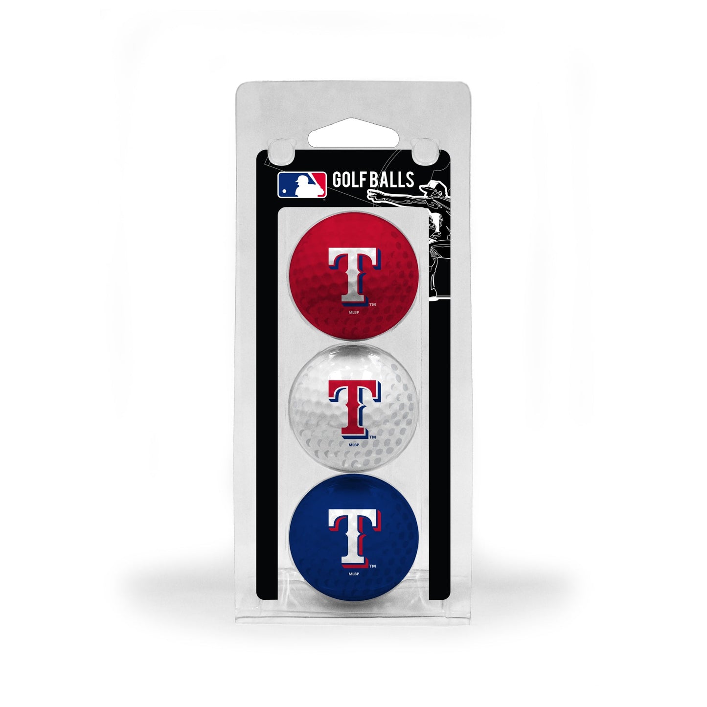 Team Golf Texas Rangers Golf Ball - 3 Pack - Team