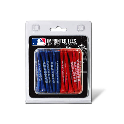 Team Golf Texas Rangers Golf Tees - 50 Tee Pack - 
