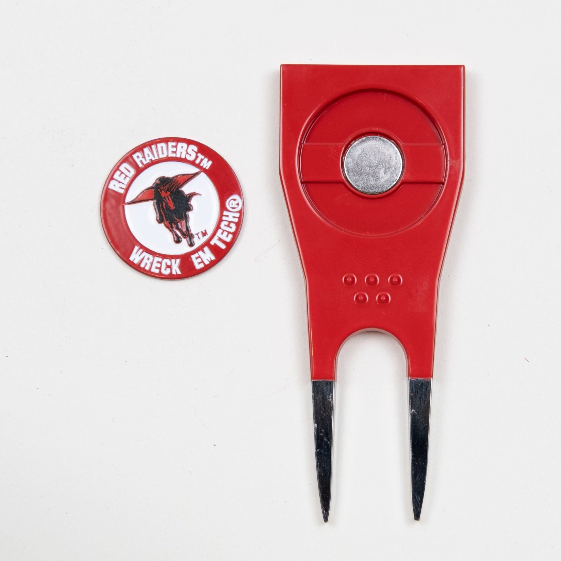 Team Golf Texas Tech Divot Tools - Custom Shaped - 