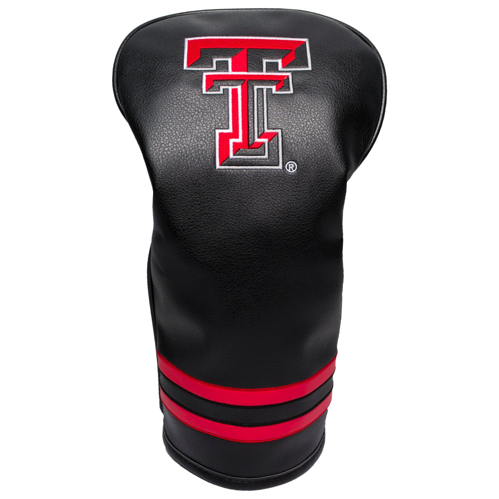 Team Golf Texas Tech DR/FW Headcovers - Vintage Driver HC - Embroidered