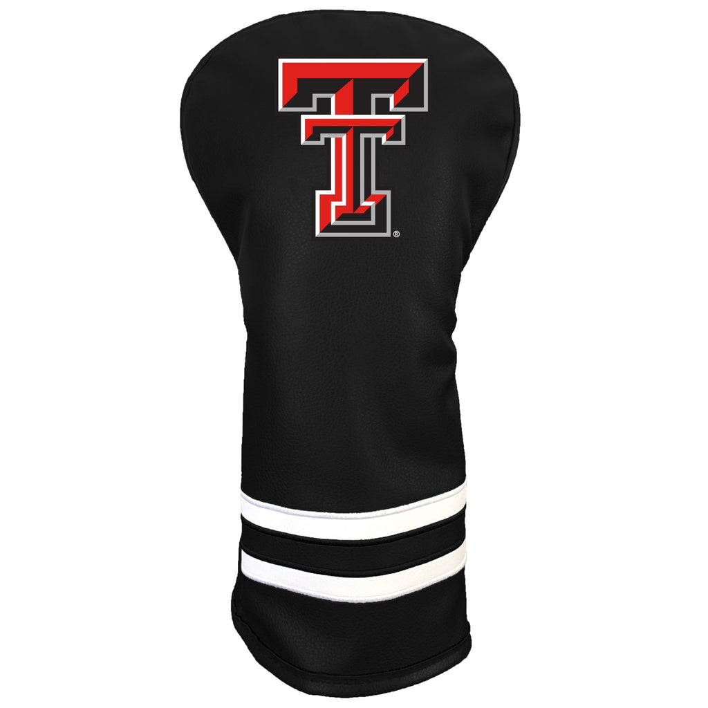 Team Golf Texas Tech DR/FW Headcovers - Vintage Driver HC - Printed Color