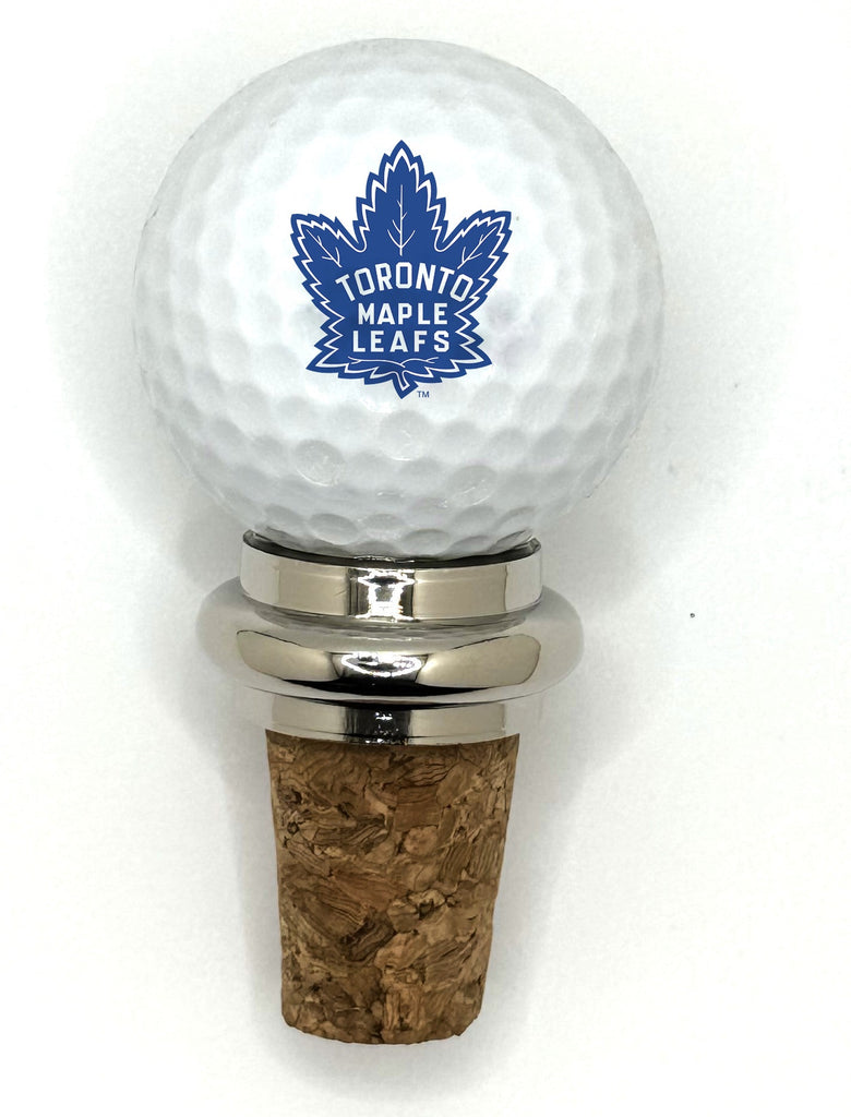 Team Golf TOR Maple Leafs Cork Wine Stopper - 