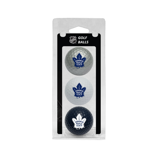 Team Golf TOR Maple Leafs Golf Balls - 3 Pack - Team