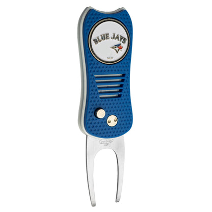 Team Golf Toronto Blue Jays Divot Tools - Switchblade Divot Tool - 