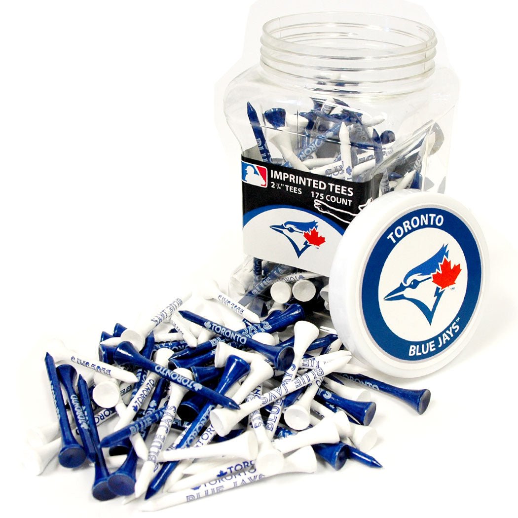 Team Golf Toronto Blue Jays Golf Tees - 175 Tee Jar - 