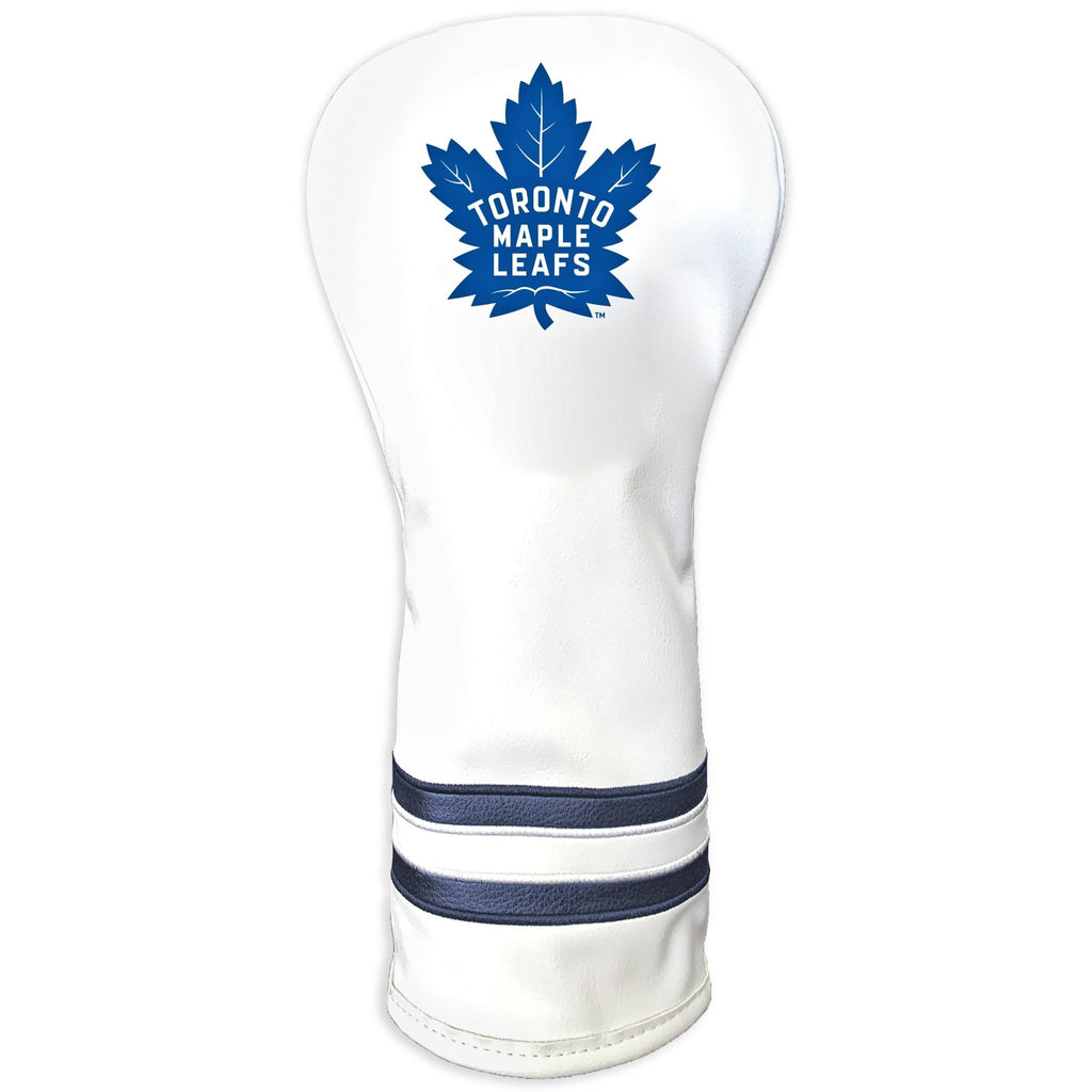 Team Golf Toronto Maple Leafs DR/FW Headcovers - Fairway HC - Printed White
