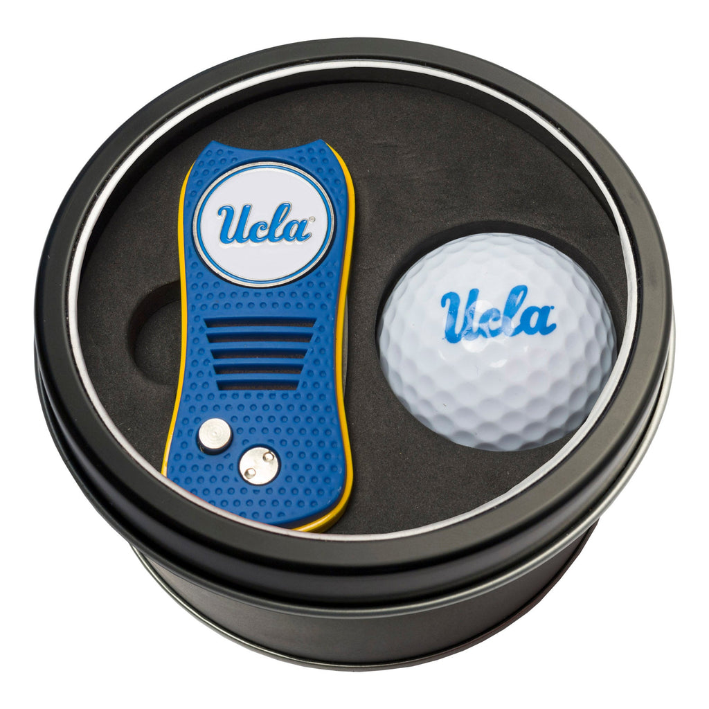 Team Golf UCLA Golf Gift Sets - Tin - Divot Tool & Golf Ball - 