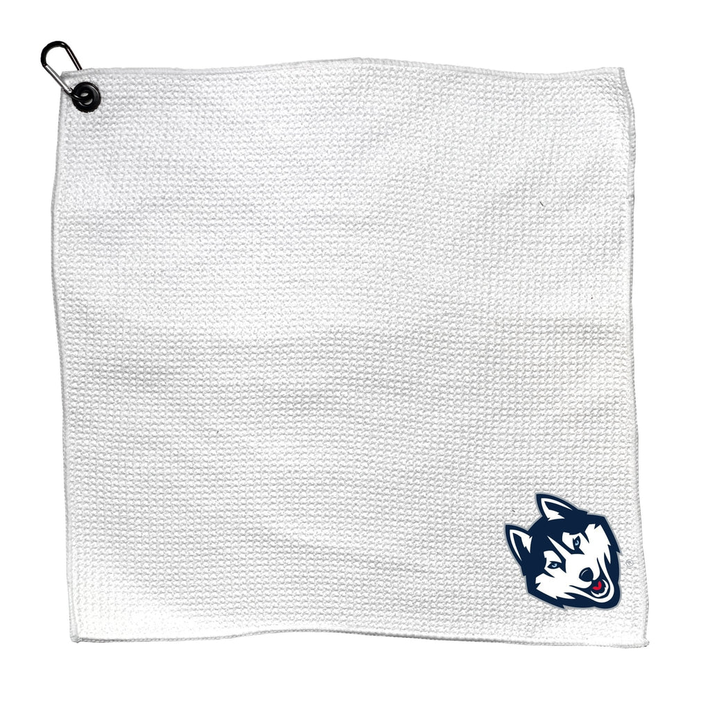 Team Golf UCONN Golf Gift Sets - Microfiber Towel Gift Set - White - 