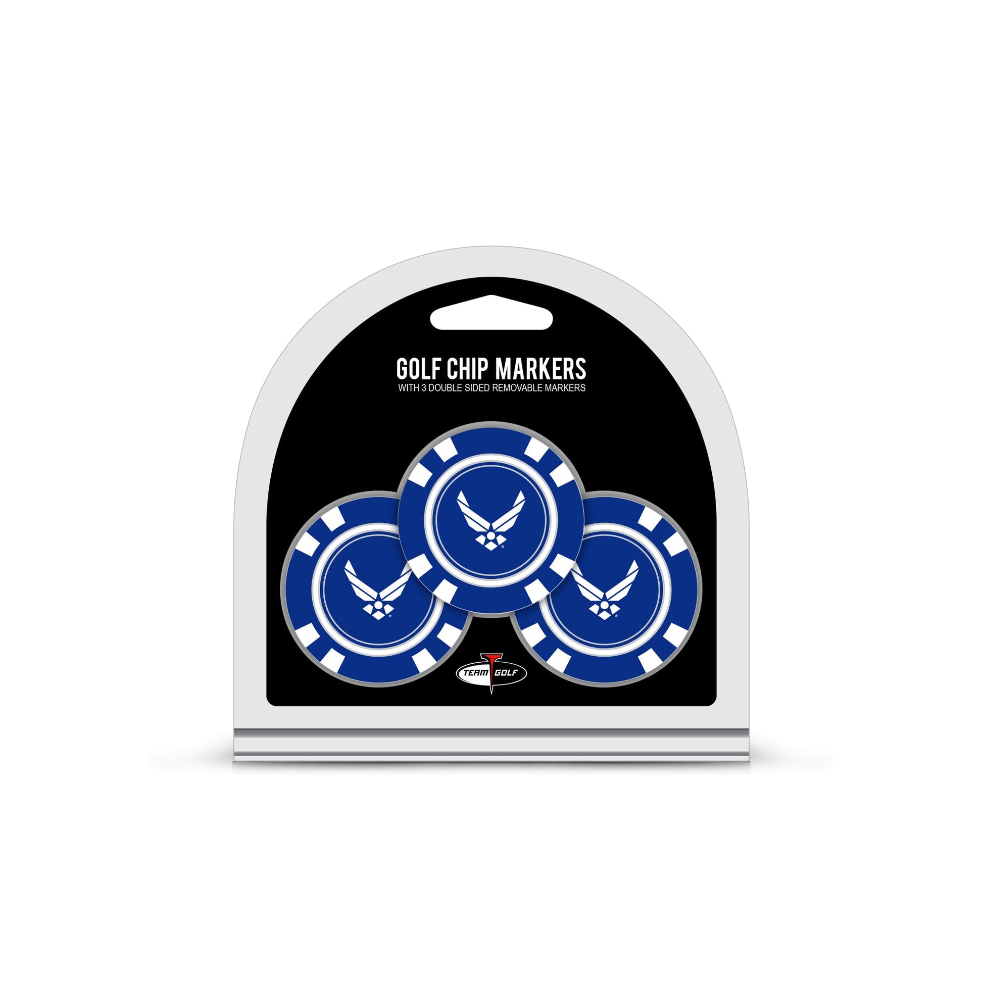 Team Golf US Air Force Ball Markers - Golf Chip Marker - 