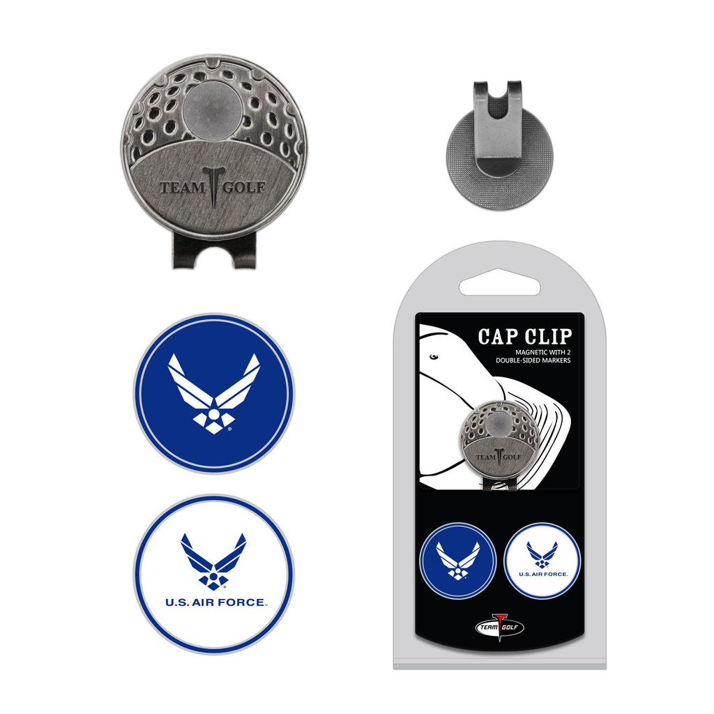 Team Golf US Air Force Ball Markers - Hat Clip - 2 markers - 