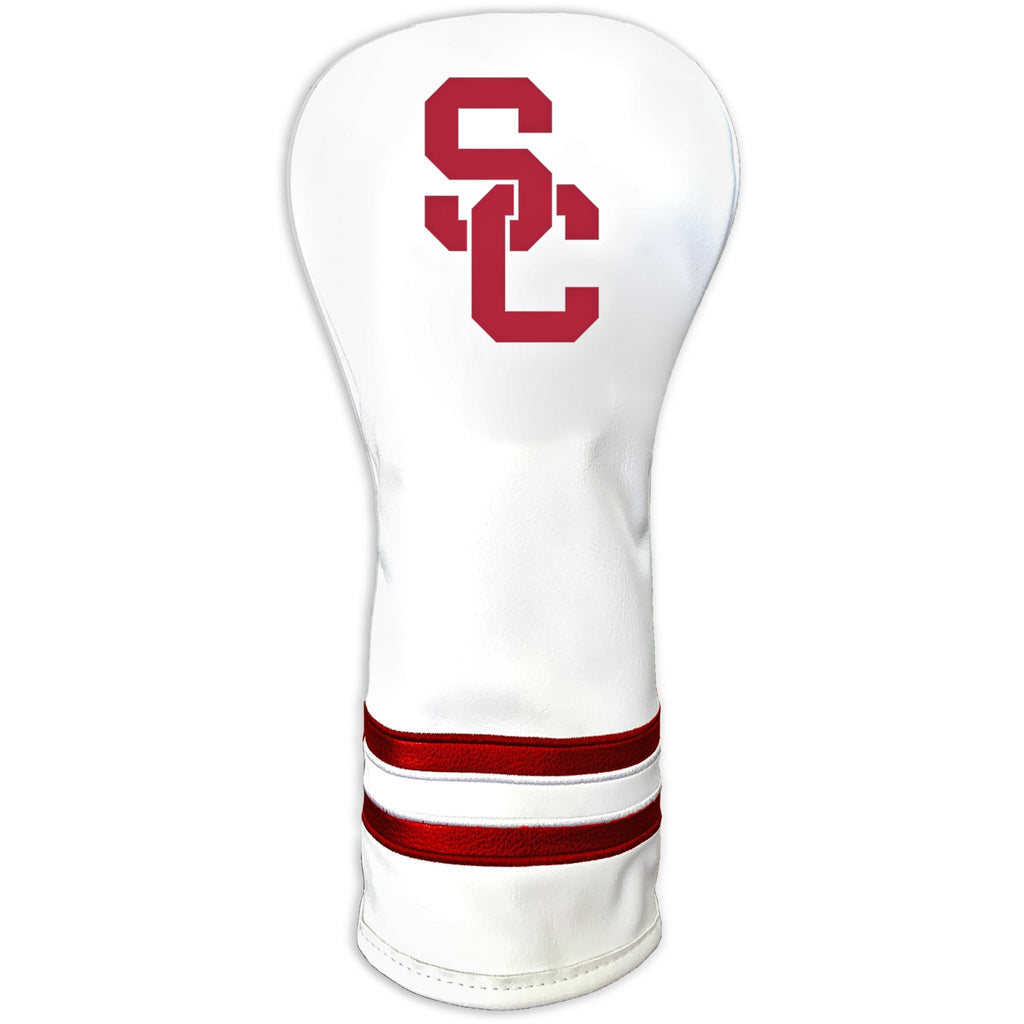 Team Golf USC DR/FW Headcovers - Fairway HC - Printed White