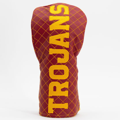 Team Golf USC DR/FW Quilted Headcovers - Team Golf USA