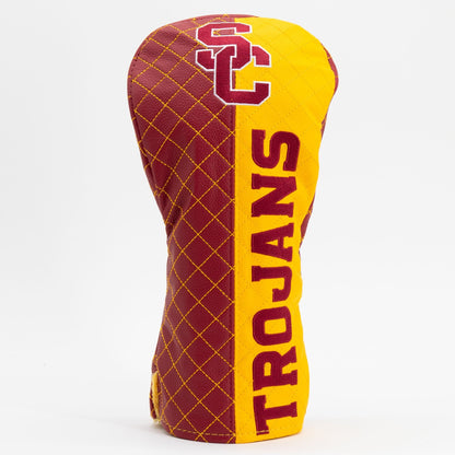 Team Golf USC DR/FW Quilted Headcovers - Team Golf USA
