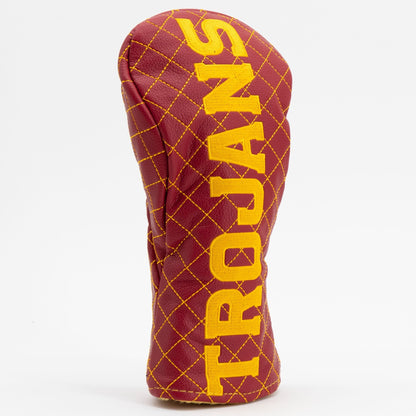 Team Golf USC DR/FW Quilted Headcovers - Team Golf USA