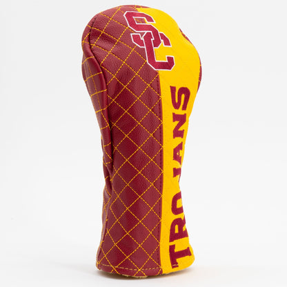 Team Golf USC DR/FW Quilted Headcovers - Team Golf USA