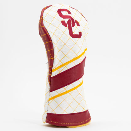 Team Golf USC DR/FW Quilted Headcovers - Team Golf USA