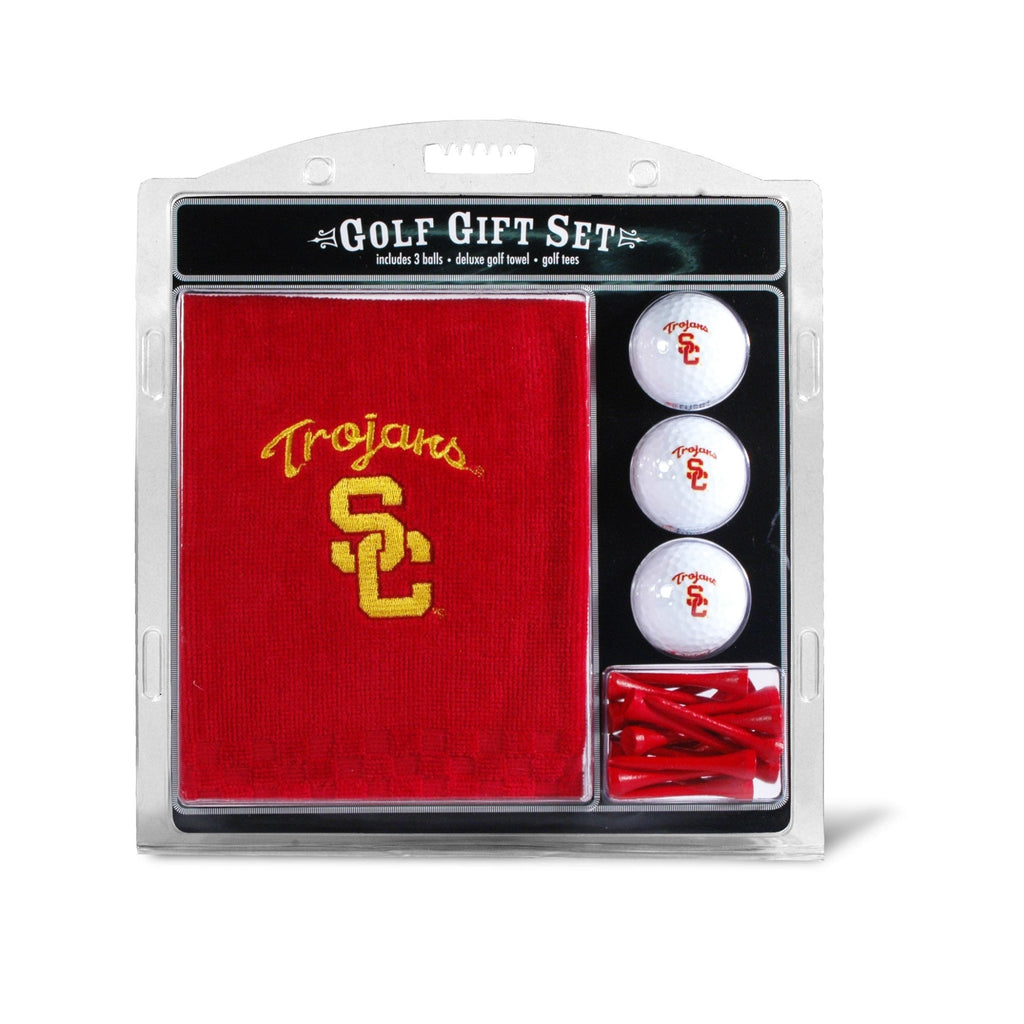 Team Golf USC Golf Gift Sets - Embroidered Towel Gift Set - 