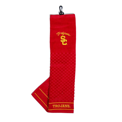 Team Golf USC Golf Towels - Tri - Fold 16x22 - 