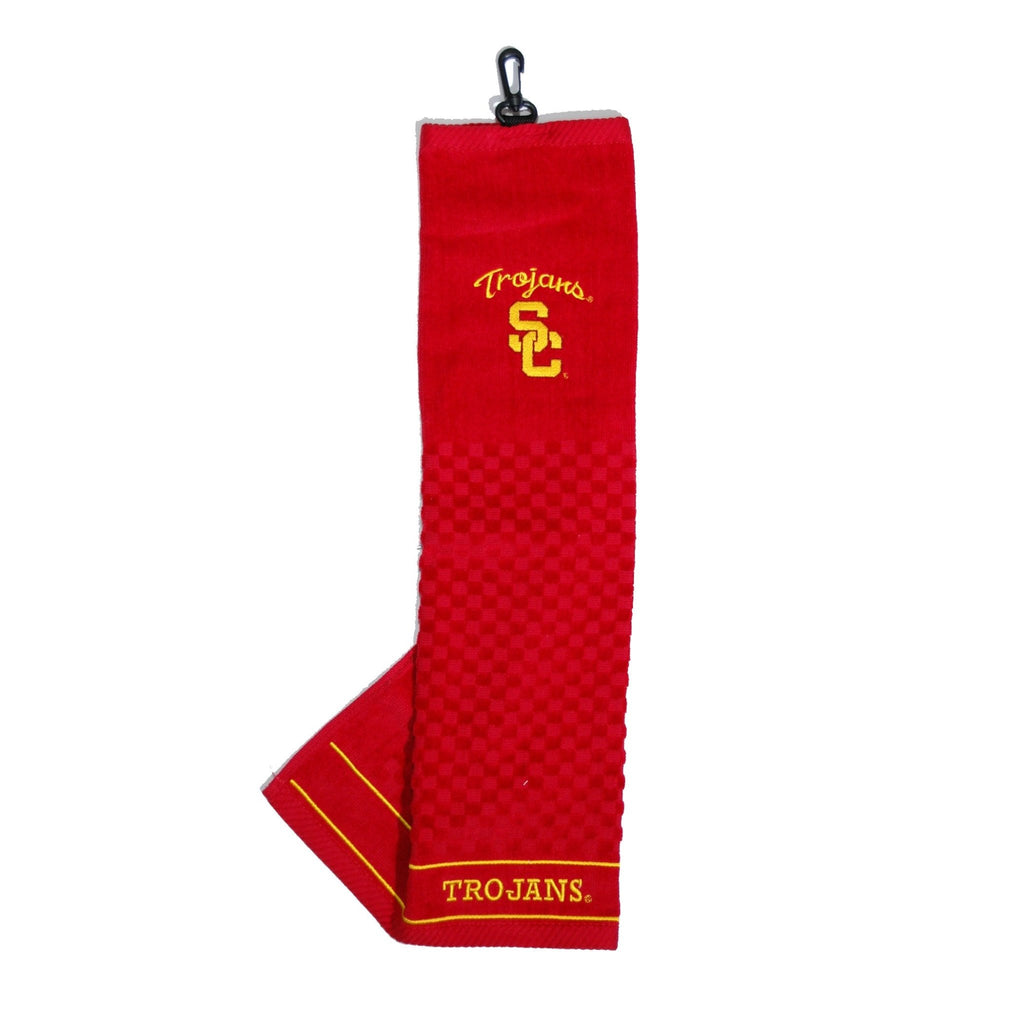 Team Golf USC Golf Towels - Tri - Fold 16x22 - 