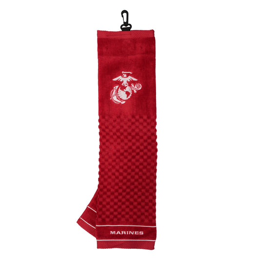 Team Golf USMC Golf Towels - Tri - Fold 16x22 - 