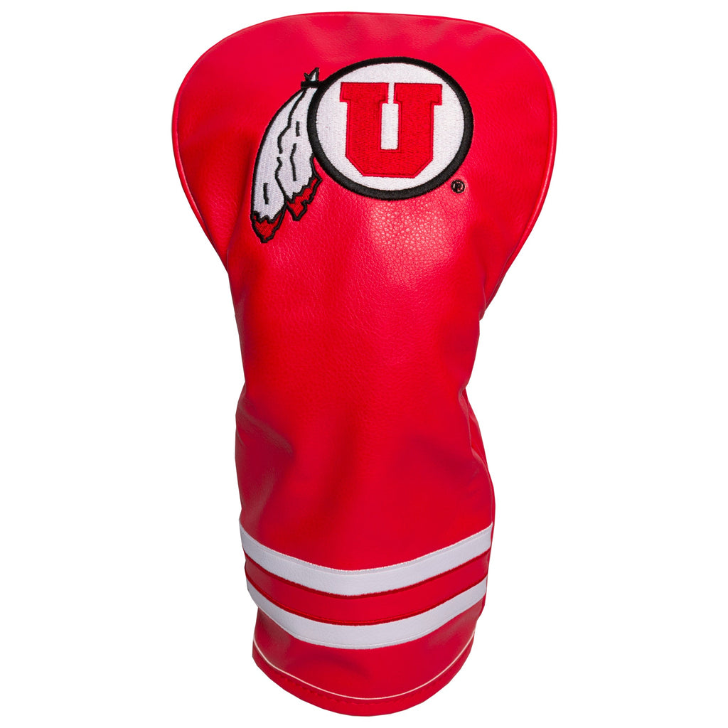 Team Golf Utah DR/FW Headcovers - Vintage Driver HC - Embroidered