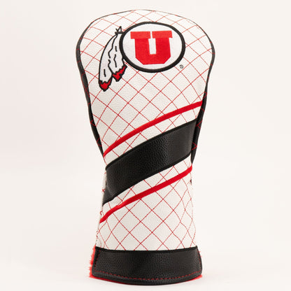 Team Golf Utah DR/FW Quilted Headcovers - Team Golf USA