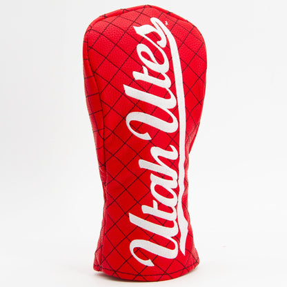 Team Golf Utah DR/FW Quilted Headcovers - Team Golf USA